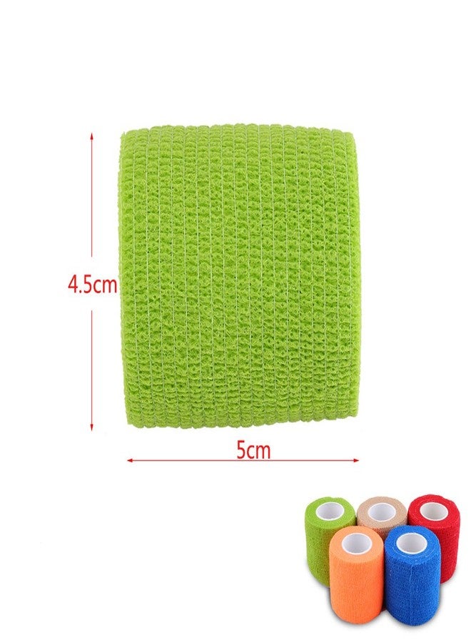 ديلوي 5 لفات من الضمادات ذاتية اللصق، ضمادات الإسعافات الأولية ذاتية اللصق بألوان قوس قزح (أزرق) - Image 3